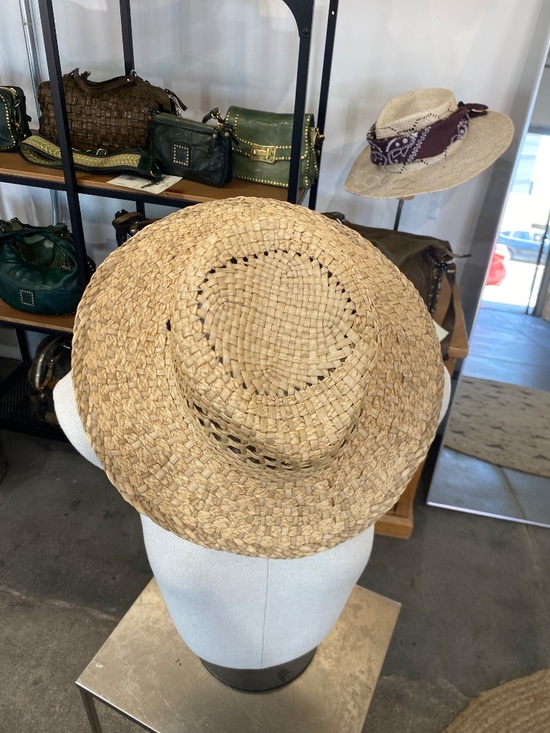Reinhard Plank Straw Hat in light beige